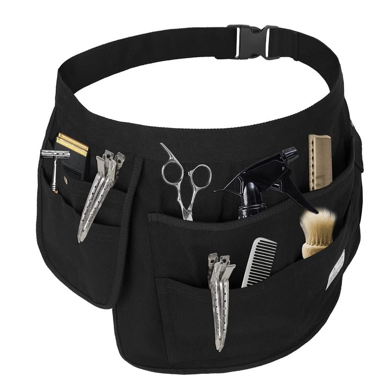 TopTie Canvas 8 Pockets Waist Apron Tool Belt for Chef