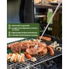 OXDFK 2 PCS Extendable Fork Spoon Set, Telescopic Stainless Steel