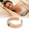 Open Snoring Ring Electroplating Adjusted Improve Sleep Breathing Open Snoring