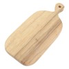 Wood Cutting Board with Handle Hand Polished Beautiful Chopping Board