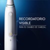 Oral Series Cepillo Dientes Eléctrico Cabezal Redondo Sensor Presión Blanco