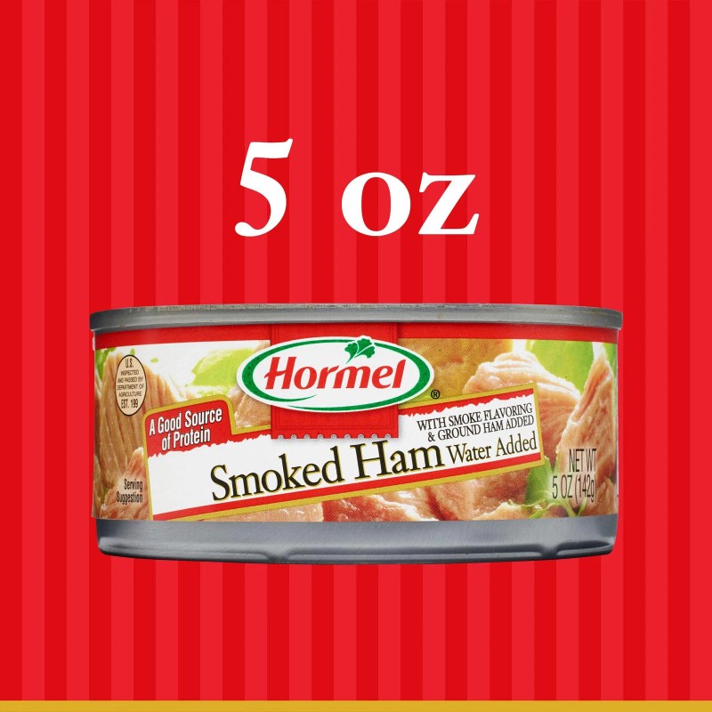 Hormel Canned Ham, Smoked, 5 Ounce (Pack Of 12)