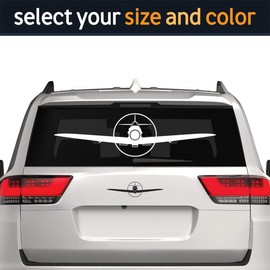 RDW Supermarine Spitfire IX Sticker Decal Die Cut Self Adhesive Vinyl Made in USA Weatherproof Fighter - Black 18" x 4.79"