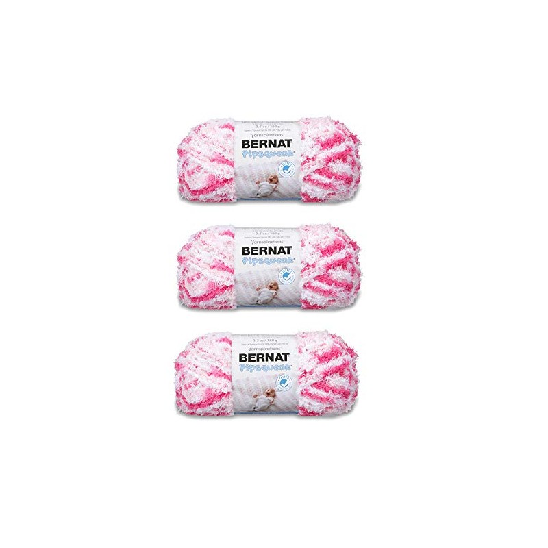 Bernat Bulk Buy Pipsqueak Yarn (3-Pack) Pink Swirl 162059-59413
