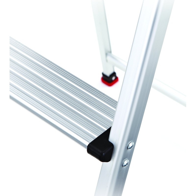 Rubbermaid RMA-2 2-Step Lightweight Aluminum Step Stool with Project Top,