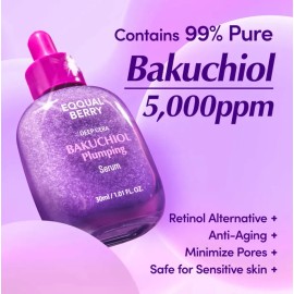 Eqqualberry Bakuchiol Plumping Serum 30ml Original Kbeauty