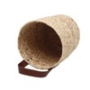 YRMT Water Hyacinth Hanging Storage Baskets 2 Pack Woven Wall