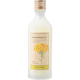 The Face Shop Calendula - Tónico Facial de Caléndula Coreano Essential Moisture para Piel Sensible y con Enrojecimiento Calma, Hidrata y Equilibra el pH K-Beauty Preparación Suave