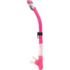 Cressi Tao Dry Snorkel - Pink Fluo