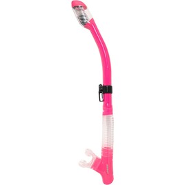 Cressi Tao Dry Snorkel - Pink Fluo