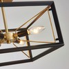 AGV LIGHTING CL046BB Modern Ceiling Light, Semi-Flushmount Close to Ceiling