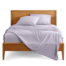 Bare Home Twin XL Sheet Set - 1800 Ultra-Soft Microfiber - Double Brushed - Deep Pockets - Easy Fit - 3 Piece Set - Bed Sheets (Twin XL, Light Lavender)