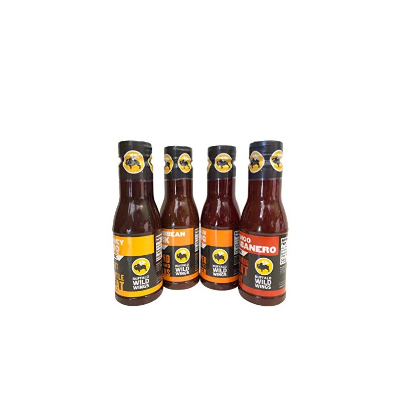 Buffalo Wild Wings Sauce Ultimate Sampler Bundle - Honey BBQ,