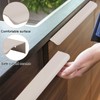MOROBOR Finger Edge Pull, 8pcs Concealed Handle Modern Style Drawer