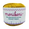 Mercerized Cotton Crochet Thread 8 191yrds (Yellow Mustard)