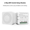 WiFi Switch Relay Module, 16A Wireless On/Off Device Dual Control