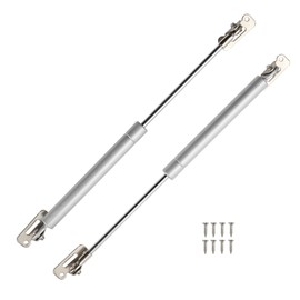 Motoforti Universal Cabinet Cover Lift Supports Struts Gas Spring 12inch/285mm 27lb/120N/12kg Silver Tone 2 Set