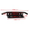 Aluminum Front License Plate Frame Holder LED Light Bar Mounting