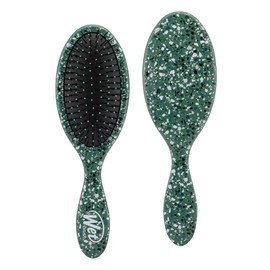 Wet Brush Original Detangling Brush - Supercharged Emerald - All Hair Types - Ultra-Soft IntelliFlex Detangler Bristles Glide Through Tangles with Ease - Pain-Free Comb for Men & Women