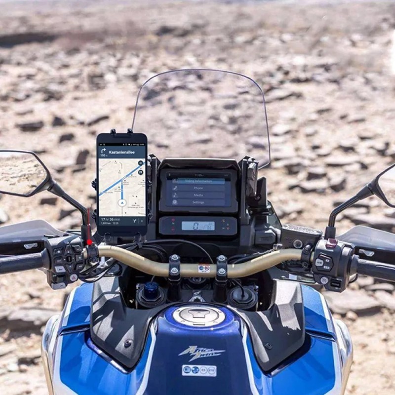 Maíz Soporte Base Porta Celular Bicicleta Moto Universal 360 Gps