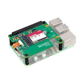 Pi 256GB SSD Kit - High-Performance NVMe Storage for Pi 5 with M.2 HAT+, 40k IOPS Read, 70k IOPS Write, Complete Installation Accessories Included, HAT+ Specification Compliant