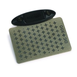 MPOWER Credit Card Diamond Sharpener Stone – Double Sided Coarse / Fine – 300 / 600 Grit