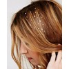 Hair Accessories Stars Hair Charms Stickers Silver Glitter Stones 2