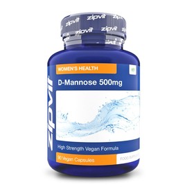 D-Mannose 1500mg Per Serving, 90 Vegan D Mannose Capsules. Natural Cystitis Supplement for Women and Men. UK Manufactured.
