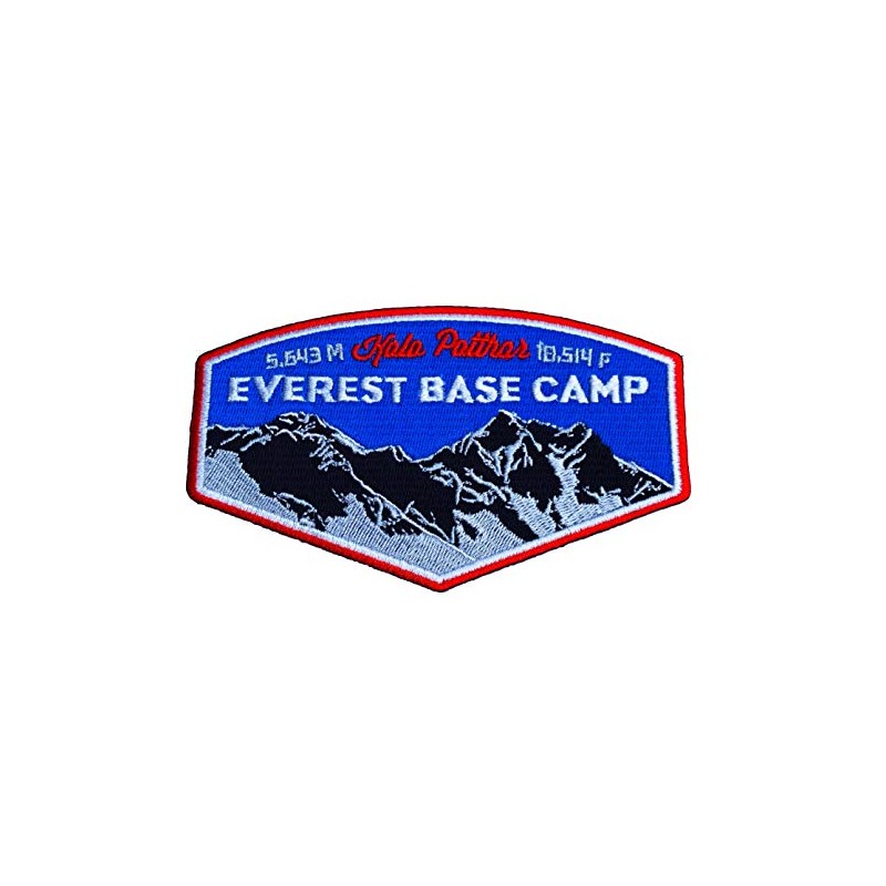 Mount Everest Base Camp Kala Patthar Patch (127mm) Fully Embroidered