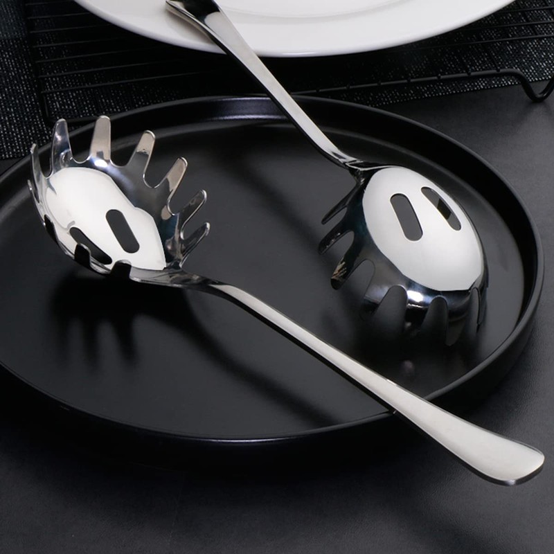 FIBOUND Spaghetti Spoon, Stainless Steel Spaghetti Spoon, Pasta Spoon, Stainless