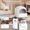 Warcat Smart Low-Noise Auto-Cleaning Litter Box, Self Cleaning Litter Box,