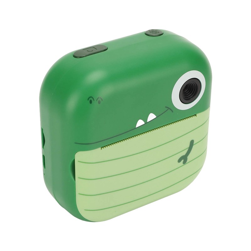 Kids Printer Camera DIY Doodle Thermal Printing Cartoon Dinosaur Appearance
