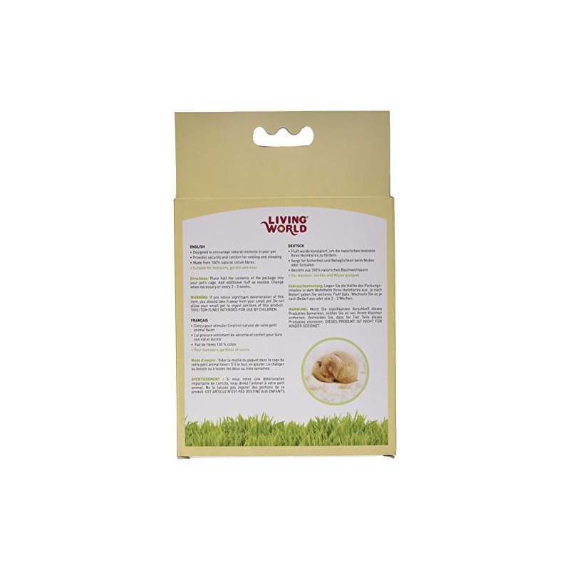 Living World Hamster Fluff, 1-Ounce