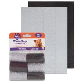 Spike and Stella Dog Waste Bags – Leak-Proof Heavy-Duty Poop Bags for Dogs, Easy-Tie Design, Strong and Durable, Bulk Pack (240, 320, 480 Count)