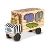 Melissa & Doug Animal Rescue Shape-Sorting Truck - Wooden Toy