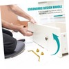 SHINEOFI 3pcs Elegant Cabinet Door Handle Durable Pull Handles for