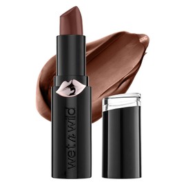 Wet n Wild Mega Last Matte Lip Color – Tono Mochalicious – Labial Marrón Intenso de Acabado Mate, Alta Pigmentación y Larga Duración, Textura Cremosa e Hidratante, Cruelty Free
