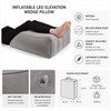Inflatable Leg Elevation Pillow for Bed and Chair – Adjustable