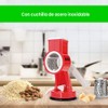 ELMA Manual Cheese Grater for Vegetables and Nuts with 2