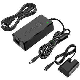 Gonine for Canon R6 Mark II Dummy Battery LP-E6 LP-E6NH ACK-E6 AC Power Adapter for Canon EOS R R5 R6 R7, 90D 80D 70D 60D, 7D 6D, 6D Mark II, 7D Mark II, 5D Mark II III IV, 5DS 5DSR Cameras.