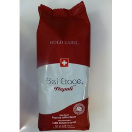 2 Bags - Bel Etage Napoli Blend Whole Bean Coffee 1kg or 2.22lbs