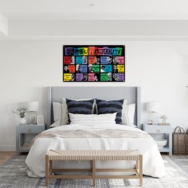 Bolcagob Black History Month Flag 3x5FT Pan African American Flag Banner for Yard School Garden Lawn Decorations Double Sewing Edges and 2 Shiny Brass Grommets (3x5FT)