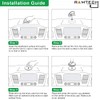 Ramtech Electronics 90mm Diameter Universal Dash Mount for Mobile Phones,