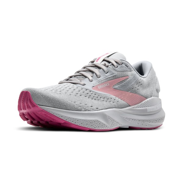 Brooks Women’s Adrenaline GTS 24 Supportive Running Shoe - Alloy/White/Zephyr