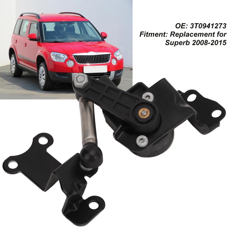 Front Xenon Headlight Level Sensor Assembly 3T0941273 Replacement for Superb