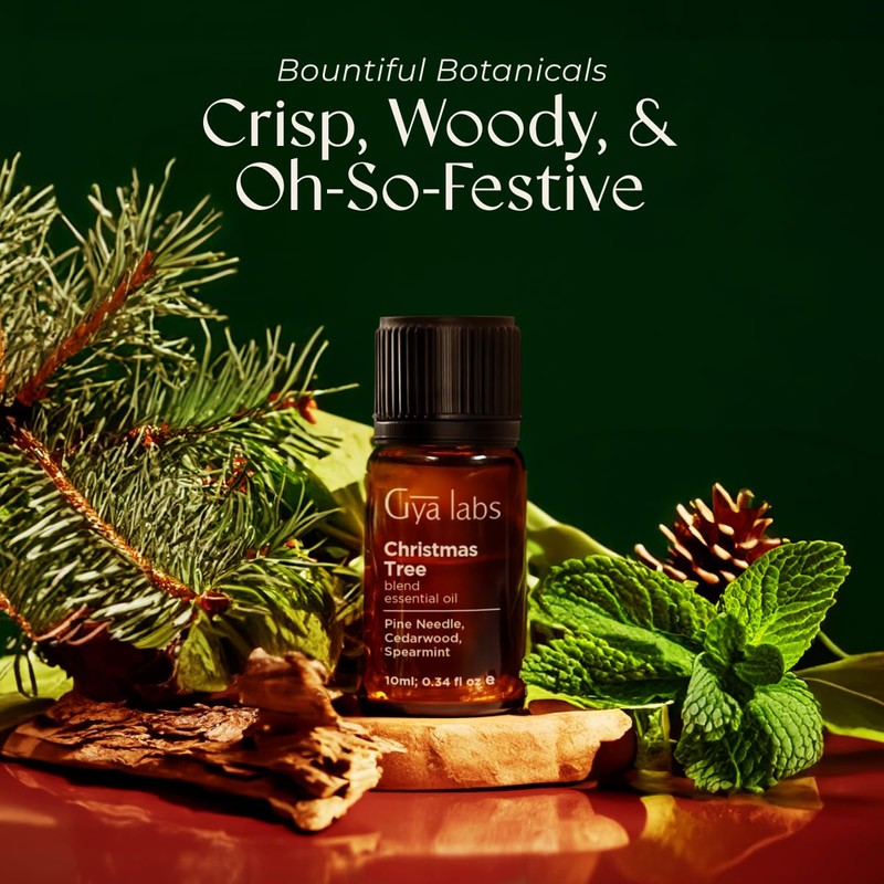 Gya Labs Christmas Tree Essential Oil Blend for Diffuser -