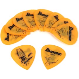 Ibanez Paul Gilbert Picks 1000PG-YE Pole Gilbert Picks, Yellow, Set of 10
