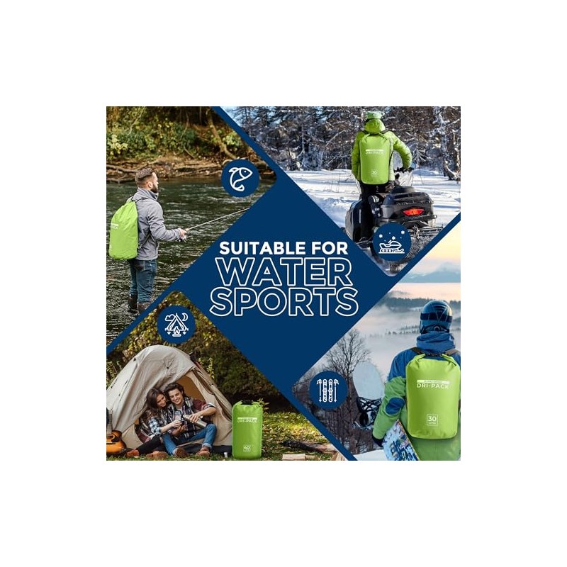 Bolsa seca impermeable – Bolsa seca flotante que mantiene el
