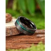 King Will Men Tungsten Wedding Band 8mm Size 9