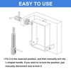 QUARKZMAN 2 Pieces Extendable Indexing Tension Pin M10L Spring Tension